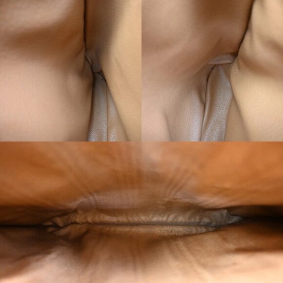 CELINE Logo Macadam Pattern Shoulder Tote Bag PVC Leather Brown Italy - Picture 12 of 14